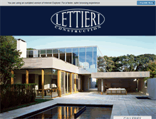Tablet Screenshot of lettiericonstruction.com